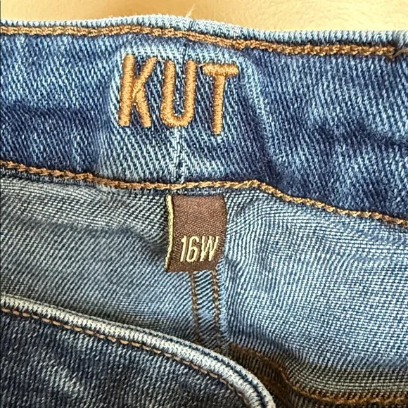 Kut from the Kloth Blue Denim Jeans - Picture 3 of 5